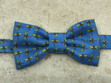 Charger l'image dans la galerie, Nœud papillon libellules, bleues