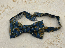 Charger l'image dans la galerie, Nœud papillon tissu indien bleu vert