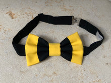 Charger l'image dans la galerie, Nœud papillon jaune et noir 2
