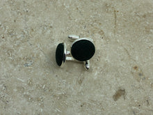Charger l&#39;image dans la galerie, Boutons de manchette cabochon vert foncé
