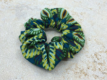 Charger l&#39;image dans la galerie, Chouchou  plume de paon vert
